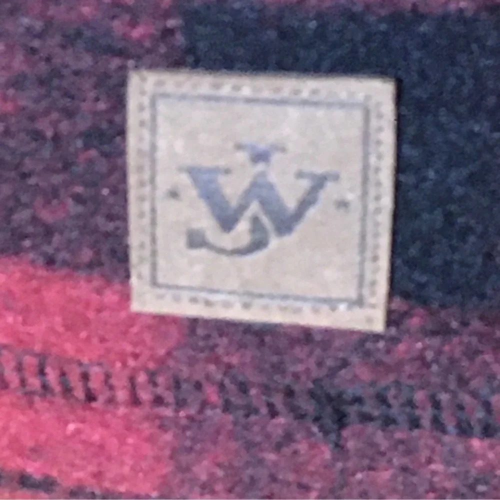 Outdoor Western Rancher Plaid 1/4 Zip Pullover John Wayne Stock & Supply L